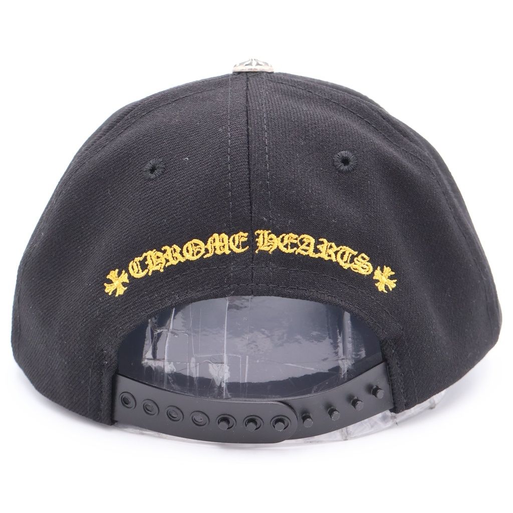 Chrome Hearts CH Basreball Trucker Cap CH Baseball Truck Khaki Cap Black — view 2