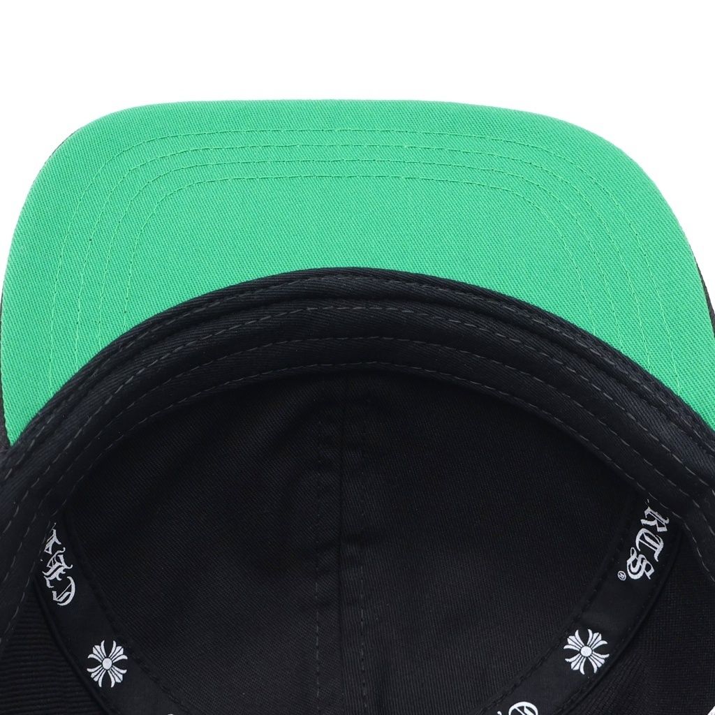 Chrome Hearts CH Basreball Trucker Cap CH Baseball Truck Khaki Cap Black — view 5