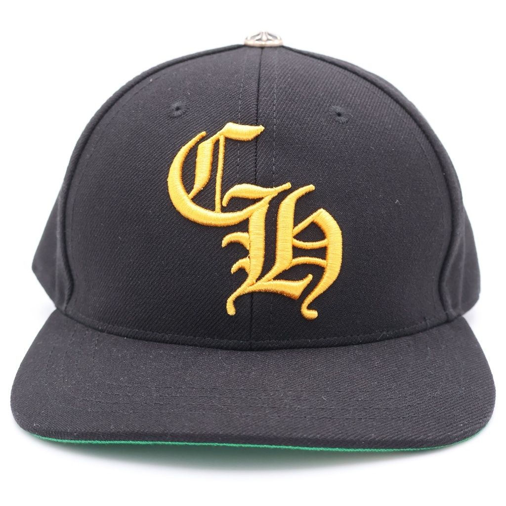 Chrome Hearts CH Basreball Trucker Cap CH Baseball Truck Khaki Cap Black — view 4