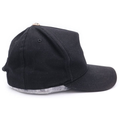 Chrome Hearts Vertical Logo Hat CH Baseball Cap Hat Black — view 3