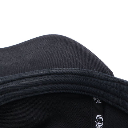 Chrome Hearts Vertical Logo Hat CH Baseball Cap Hat Black — view 7