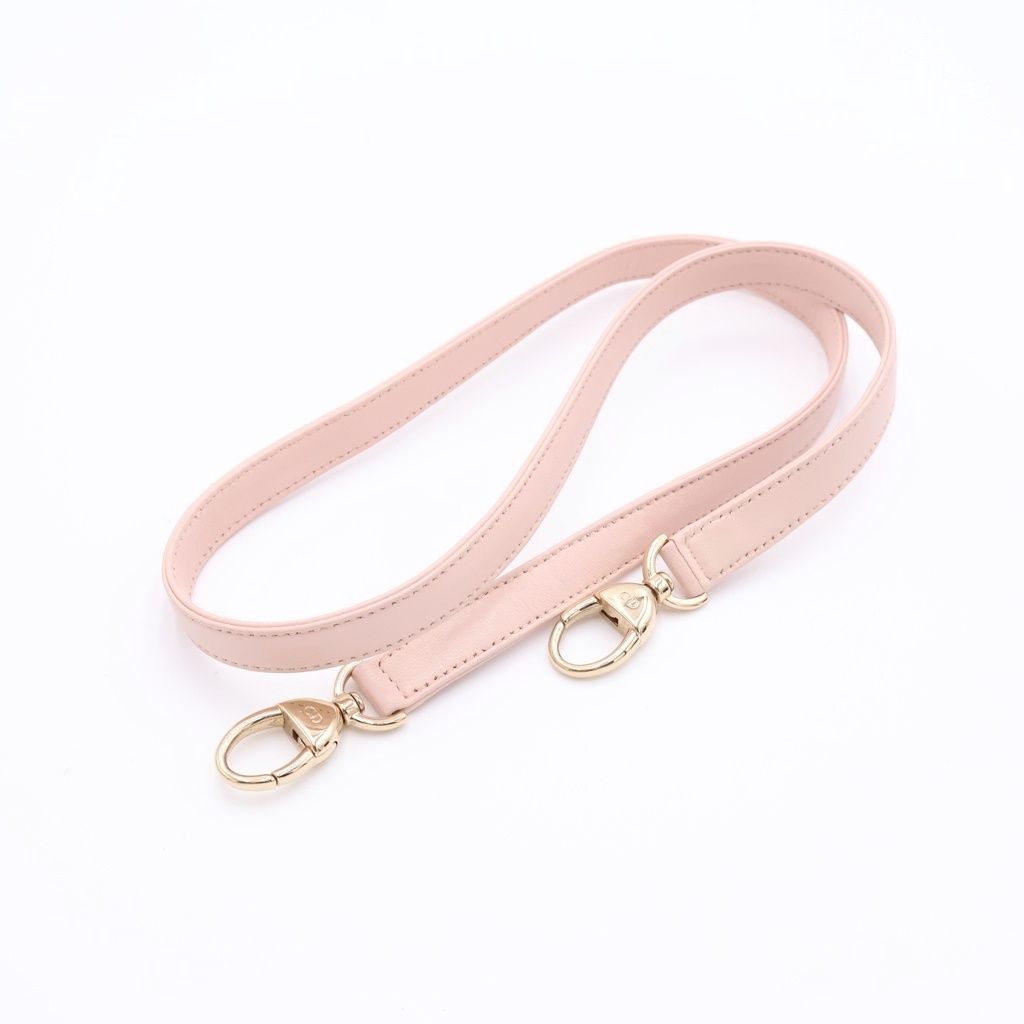 Dior Lady Cannage 2-Way Shoulder Bag Light Pink Lambskin Gold — view 7