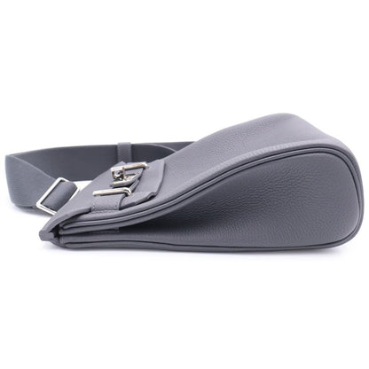 Hermes Hac a Dos PM Shoulder Bag Gray Togo Leather Silver — view 3