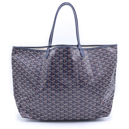 Goyard Saint Louis GM Tote Navy Leather — view 2