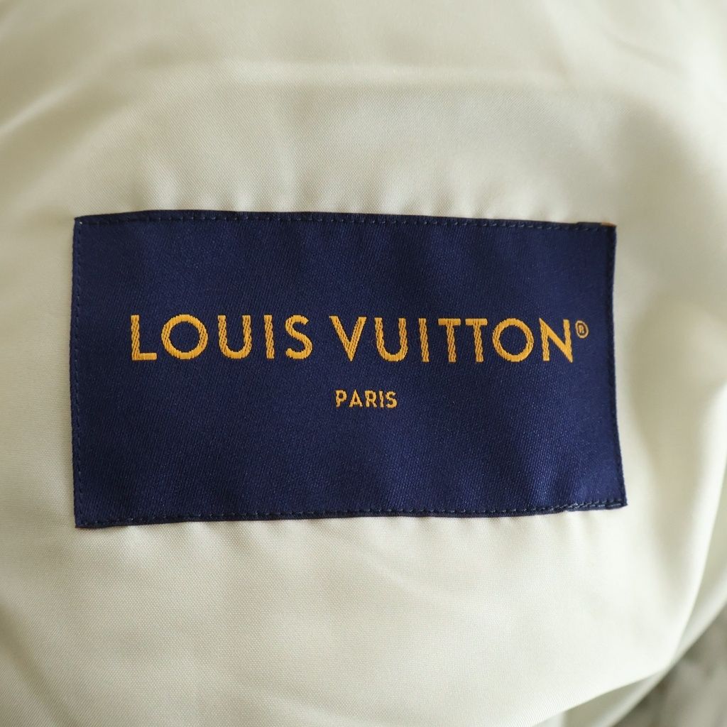 Louis Vuitton Quilted Technical Jacket White MM — view 7