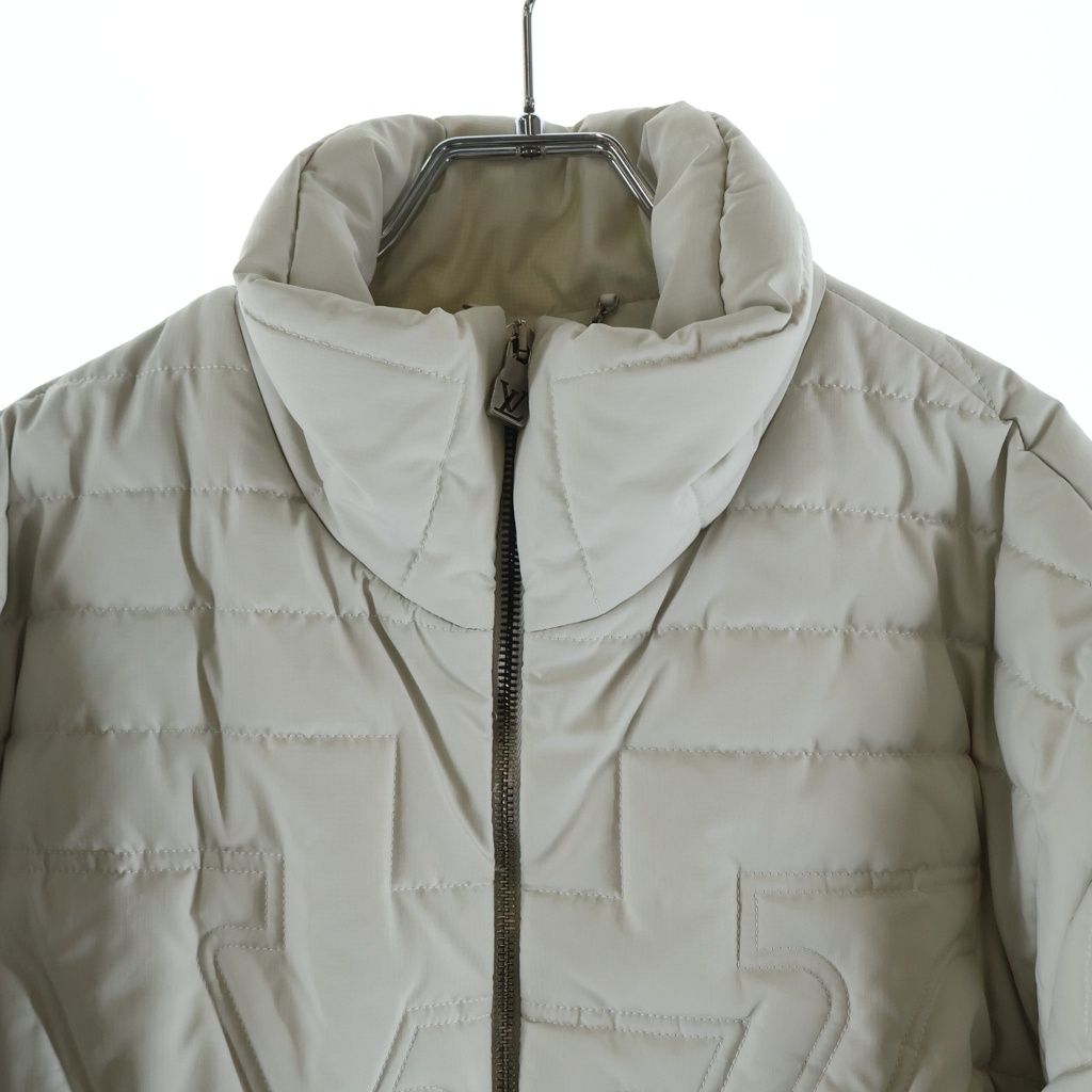 Louis Vuitton Quilted Technical Jacket White MM — view 3