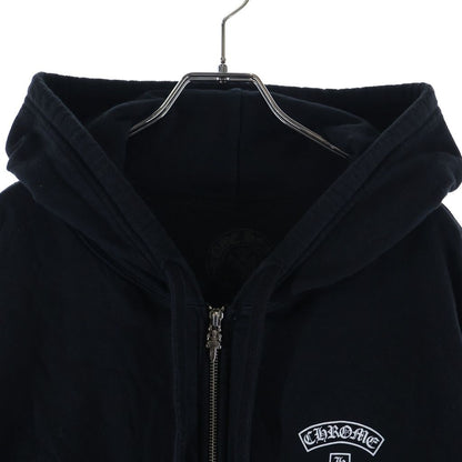 Chrome Hearts Sweatshirt HD Zip Chest Logo Print Back Arch Thermal Zip — view 3