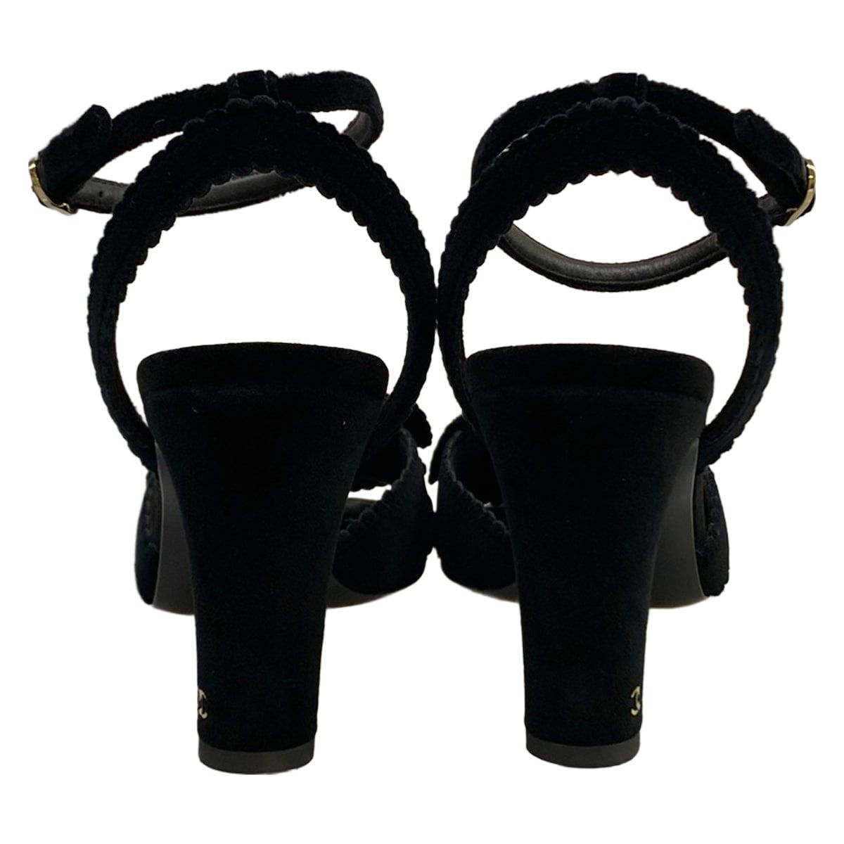 Chanel Sandals 35 C Black Pearl — view 6