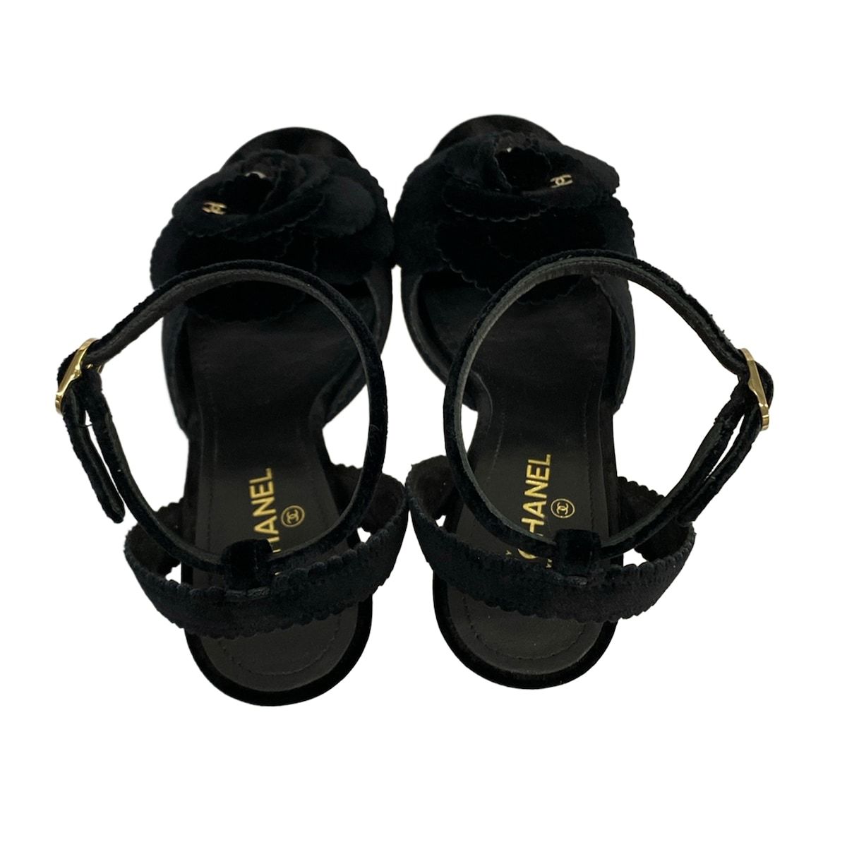 Chanel Sandals 35 C Black Pearl — view 7