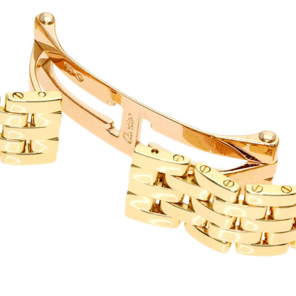 Cartier Mini Panther Watch 18k Yellow Gold Diamond — view 8