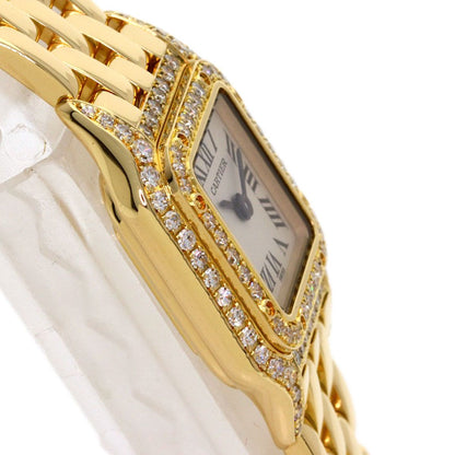 Cartier Mini Panther Watch 18k Yellow Gold Diamond — view 6