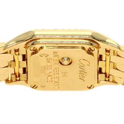 Cartier Mini Panther Watch 18k Yellow Gold Diamond — view 7