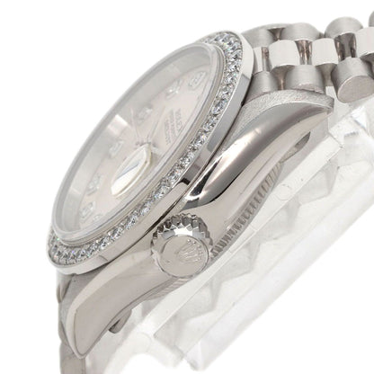 Rolex Datejust Diamond Watch PT — view 5