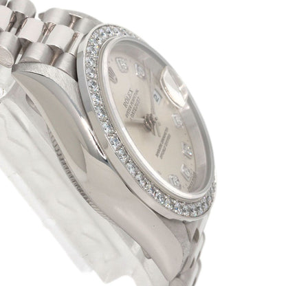 Rolex Datejust Diamond Watch PT — view 6