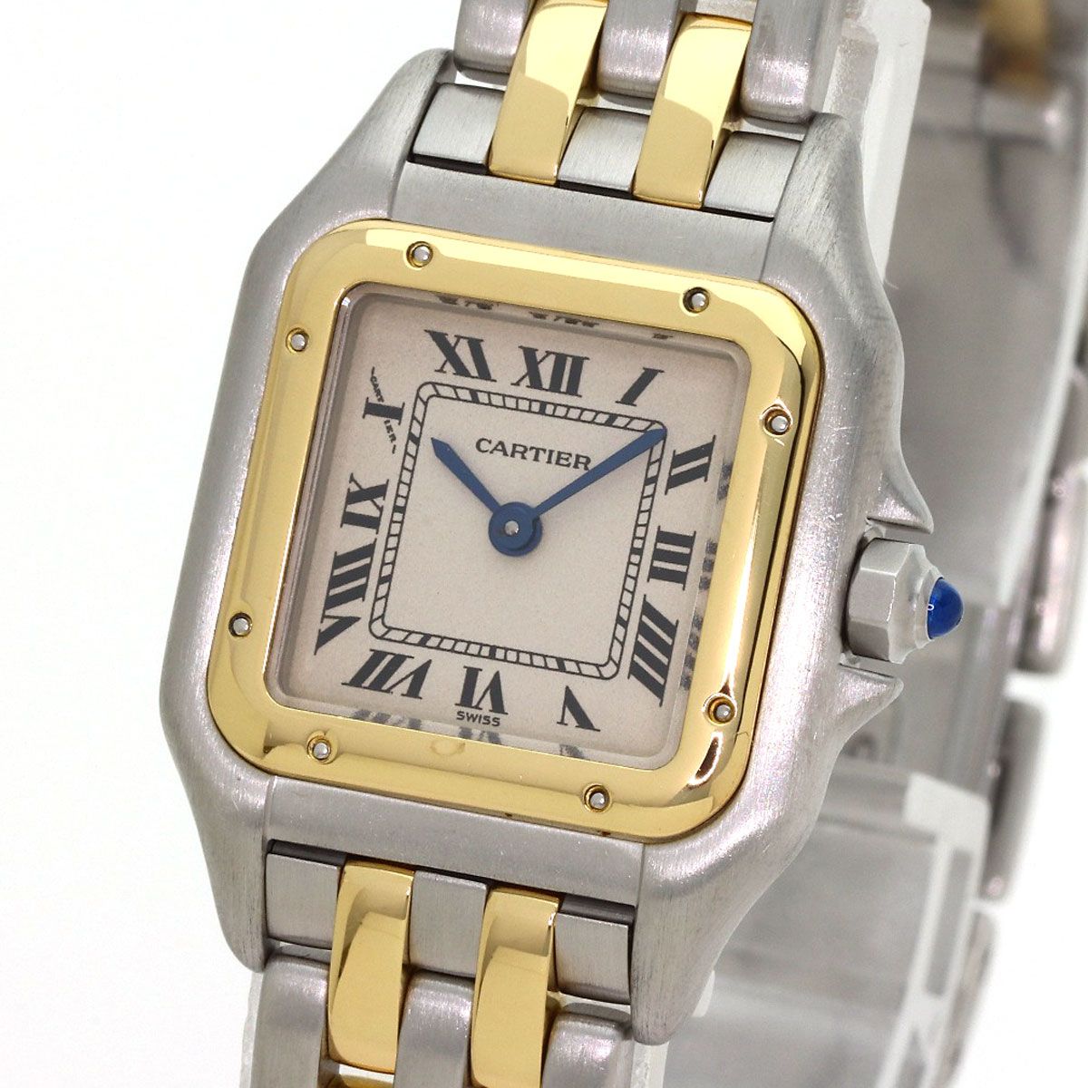 Cartier Panthère SM 2 Row Watch SS Yellow Gold — view 3