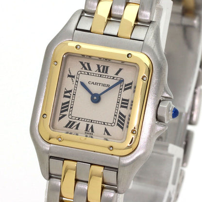 Cartier Panthère SM 2 Row Watch SS Yellow Gold — view 3