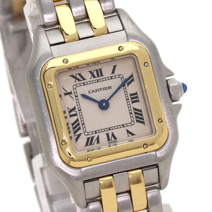 Cartier Panthère SM 2 Row Watch SS Yellow Gold — view 4