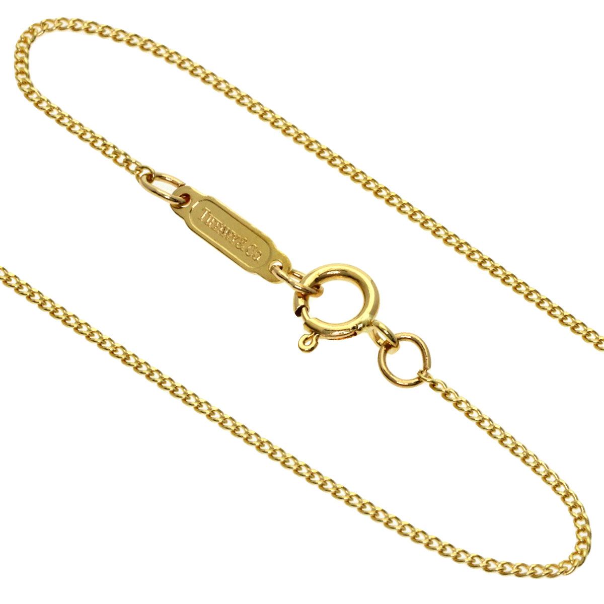 Tiffany & Co Kiss Around Pearl Necklace 18k Yellow Gold — view 3