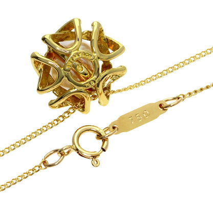 Tiffany & Co Kiss Around Pearl Necklace 18k Yellow Gold — view 2