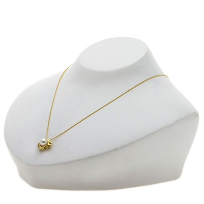 Tiffany & Co Kiss Around Pearl Necklace 18k Yellow Gold — view 4