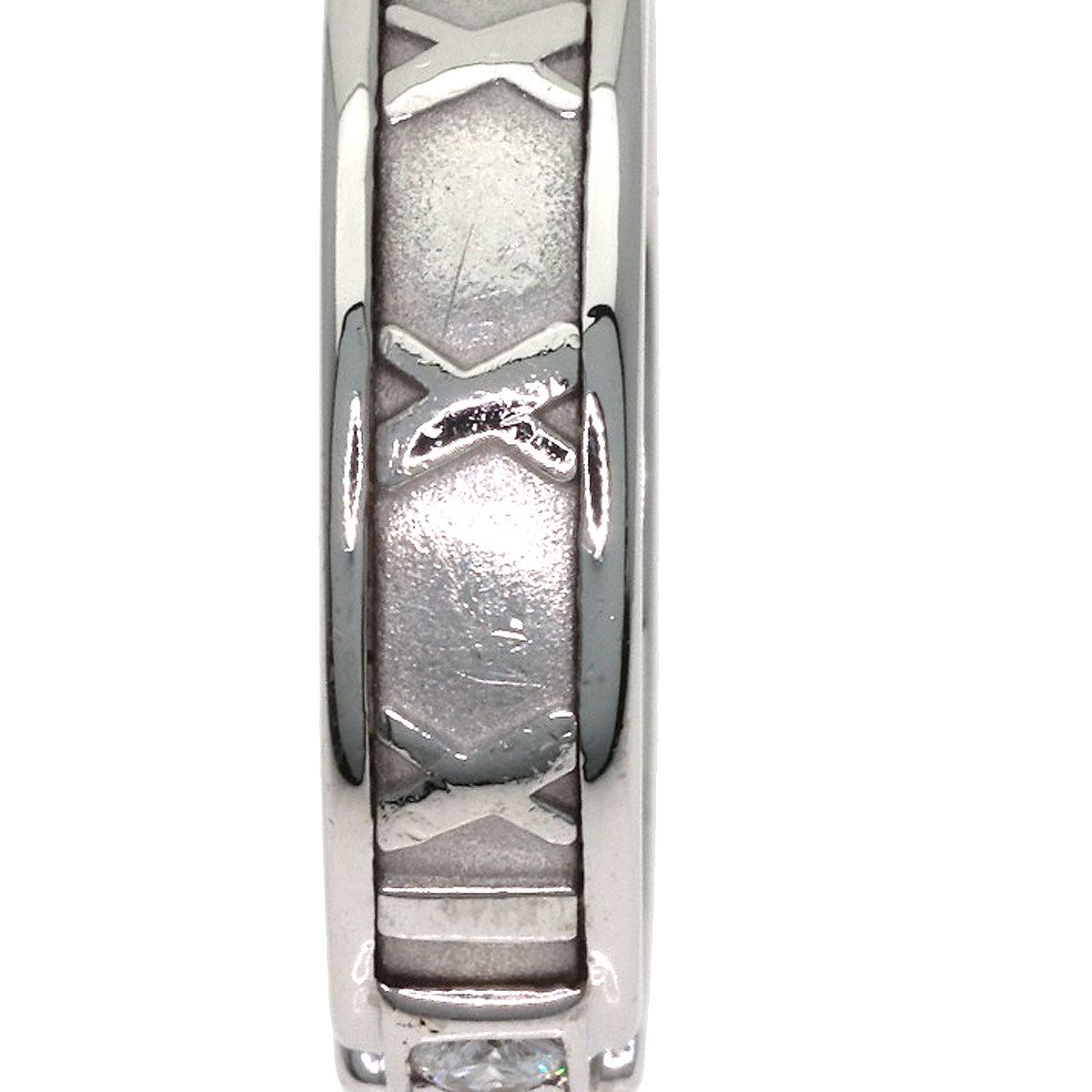 Tiffany & Co Atlas Diamond Ring 18k White Gold — view 8