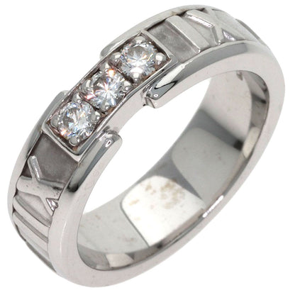 Tiffany & Co Atlas Diamond Ring 18k White Gold — view 2