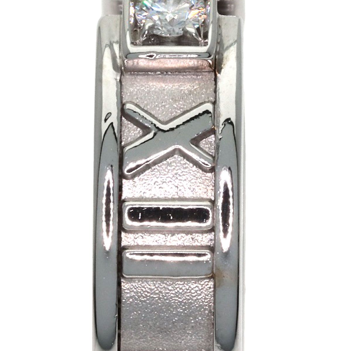 Tiffany & Co Atlas Diamond Ring 18k White Gold — view 8