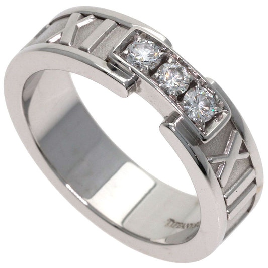Tiffany & Co Atlas Diamond Ring 18k White Gold
