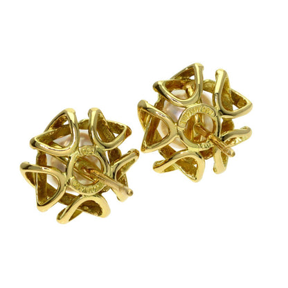Tiffany & Co Kiss Around Pearl Ring 18k Yellow Gold — view 3
