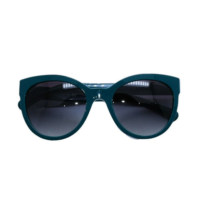 Chanel Boy Cat's Eye Sunglasses S6 Green Eyewear — view 2