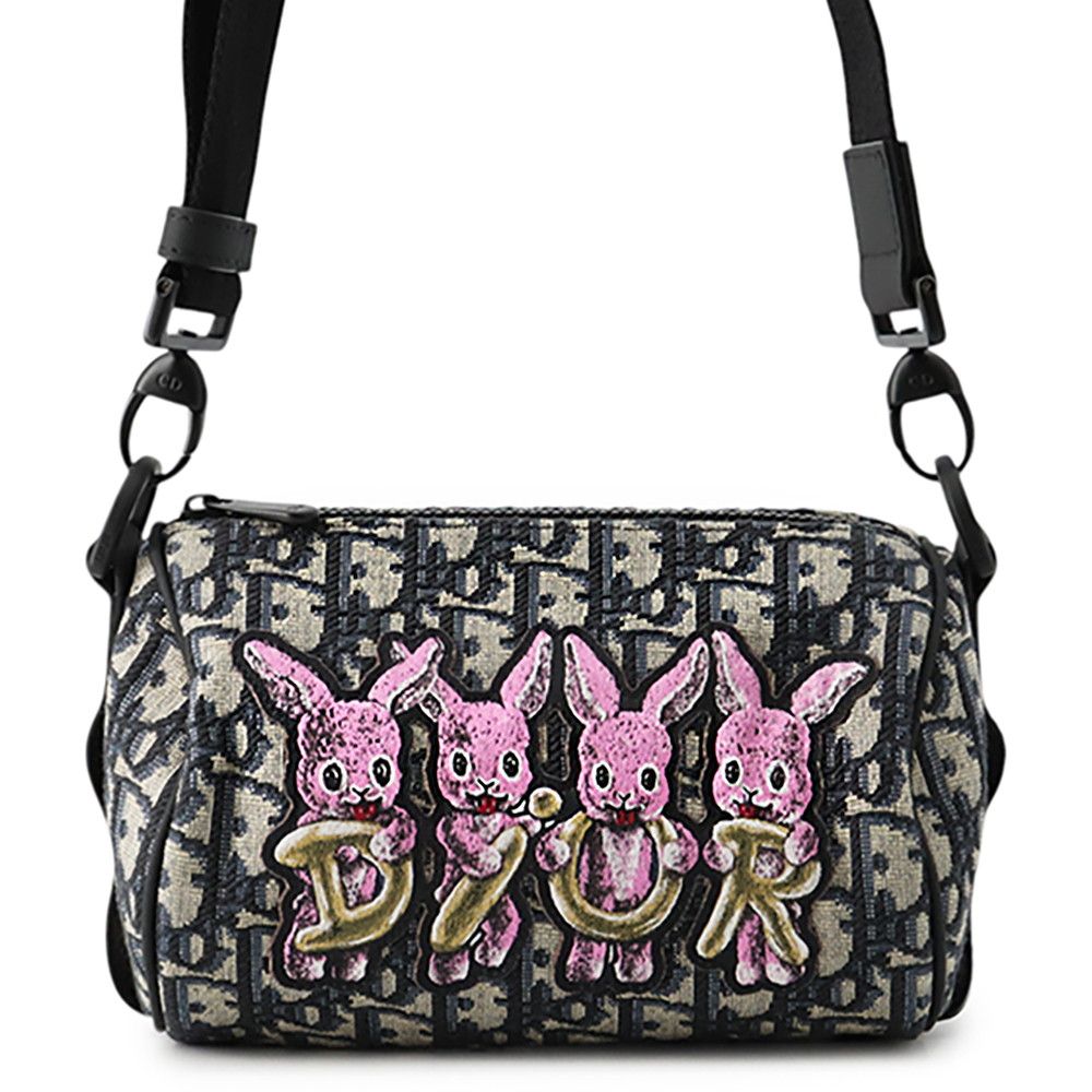 Dior Shoulder Bag Oblique Rabbit Kids Mini Lola