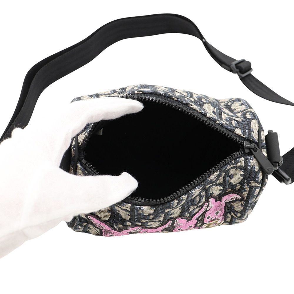 Dior Shoulder Bag Oblique Rabbit Kids Mini Lola — view 5
