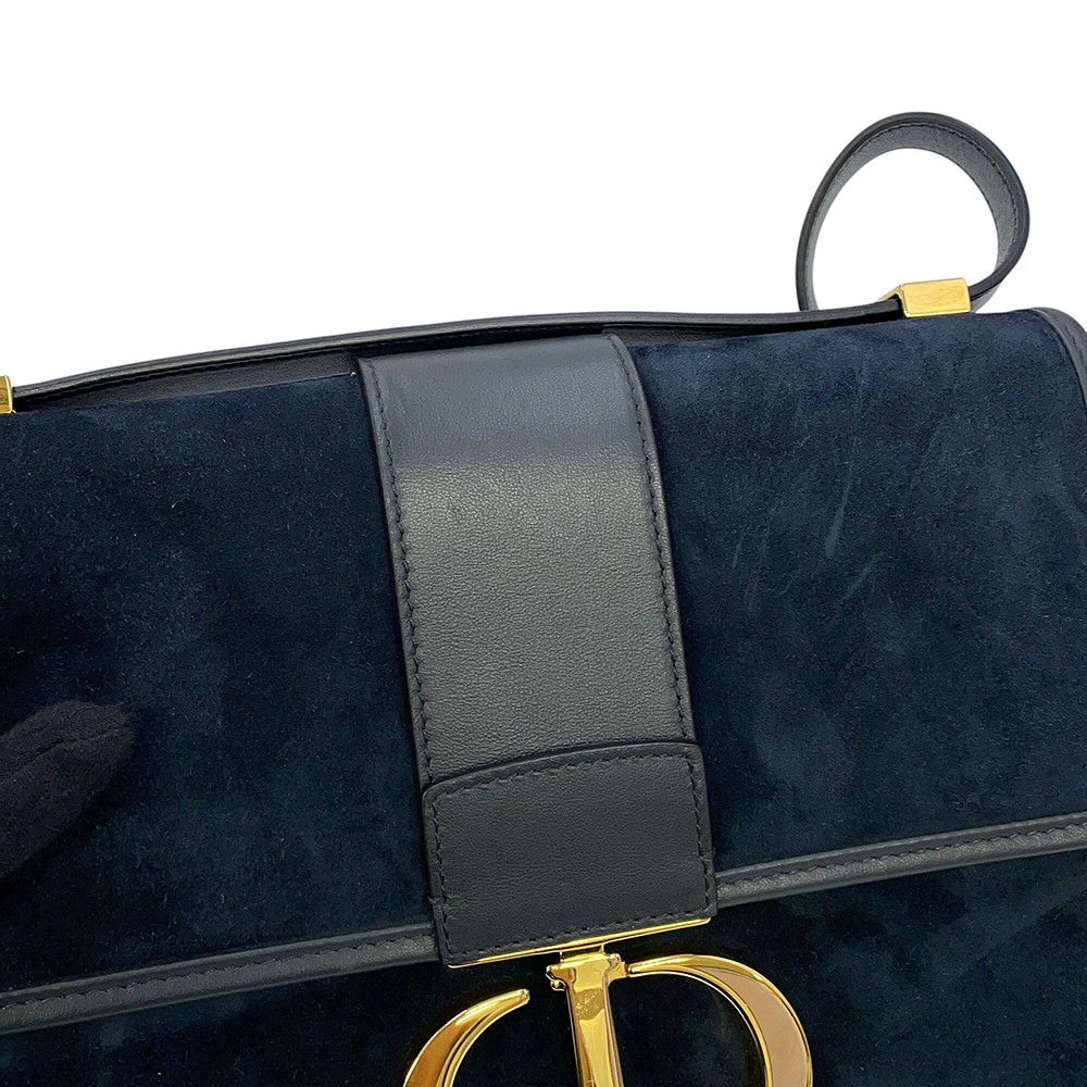Dior Shoulder Bag 30 Montaigne Velvet Leather — view 7