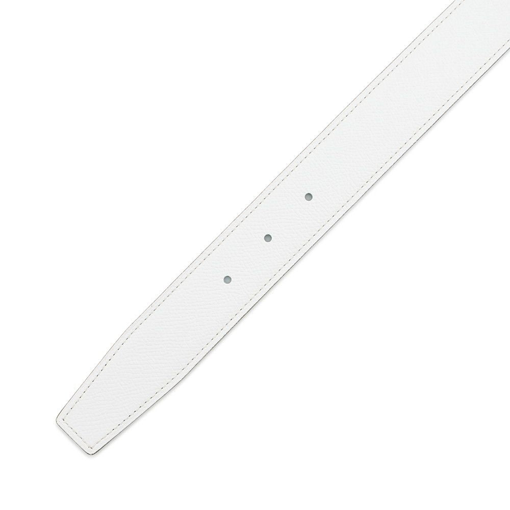 Hermes Belt 95 White Blue Atoll Epsom — view 5