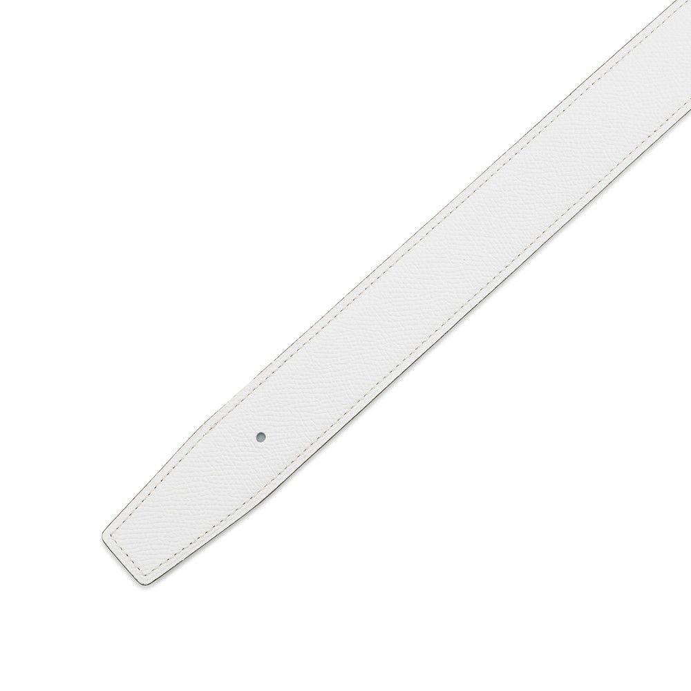 Hermes Belt 95 White Blue Atoll Epsom — view 4