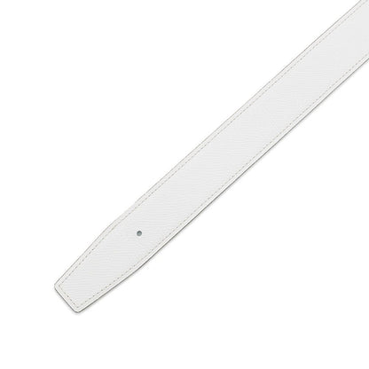 Hermes Belt 95 White Blue Atoll Epsom — view 4