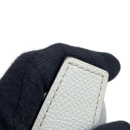 Hermes Belt 95 White Blue Atoll Epsom — view 7