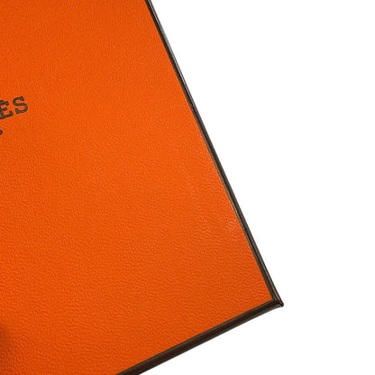Hermes Earrings Disco Faubourg Bordeaux Pink Gold Swift Metal — view 8