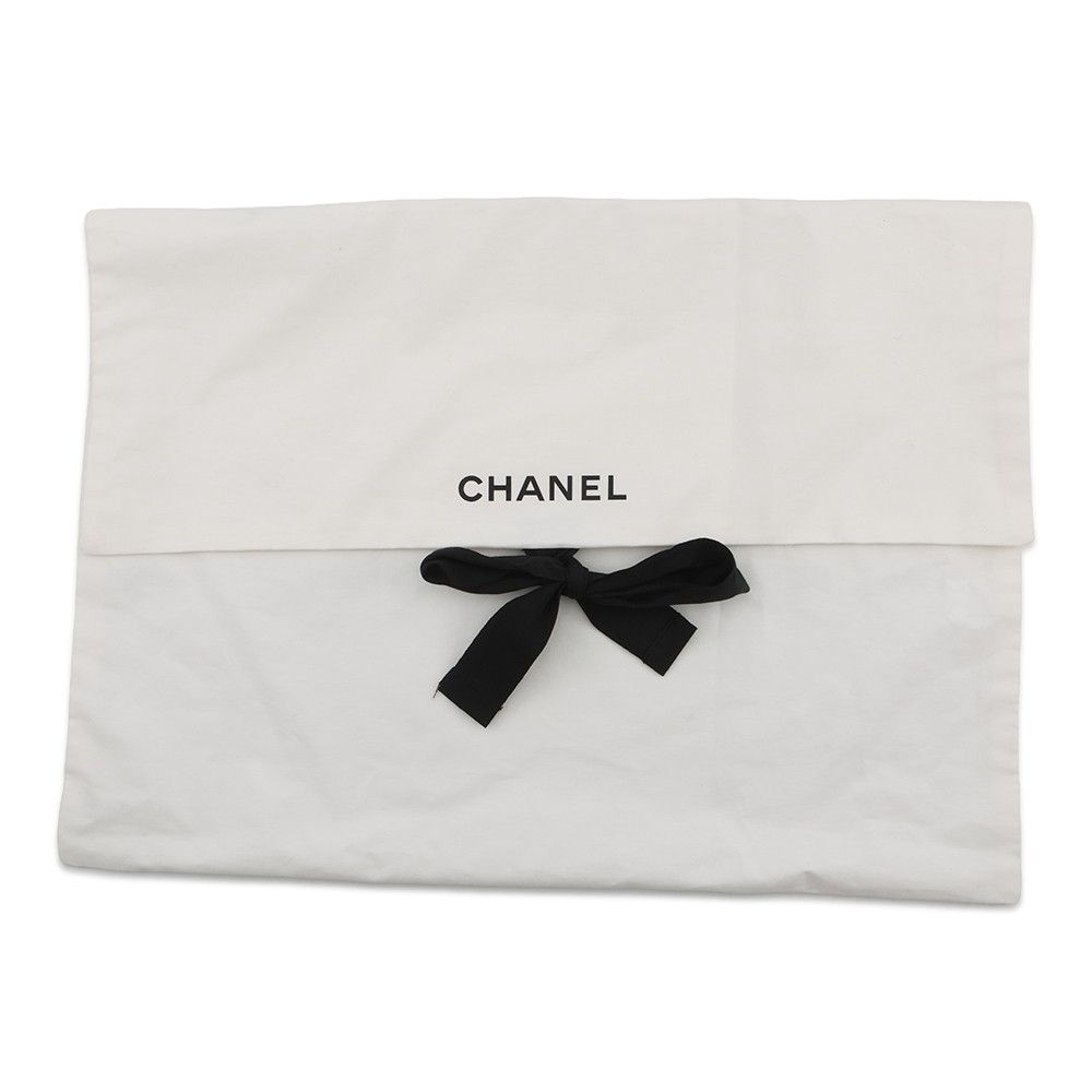Chanel Knit CC Logo Cotton Short Sleeve CC 36 Top White Sweater — view 8