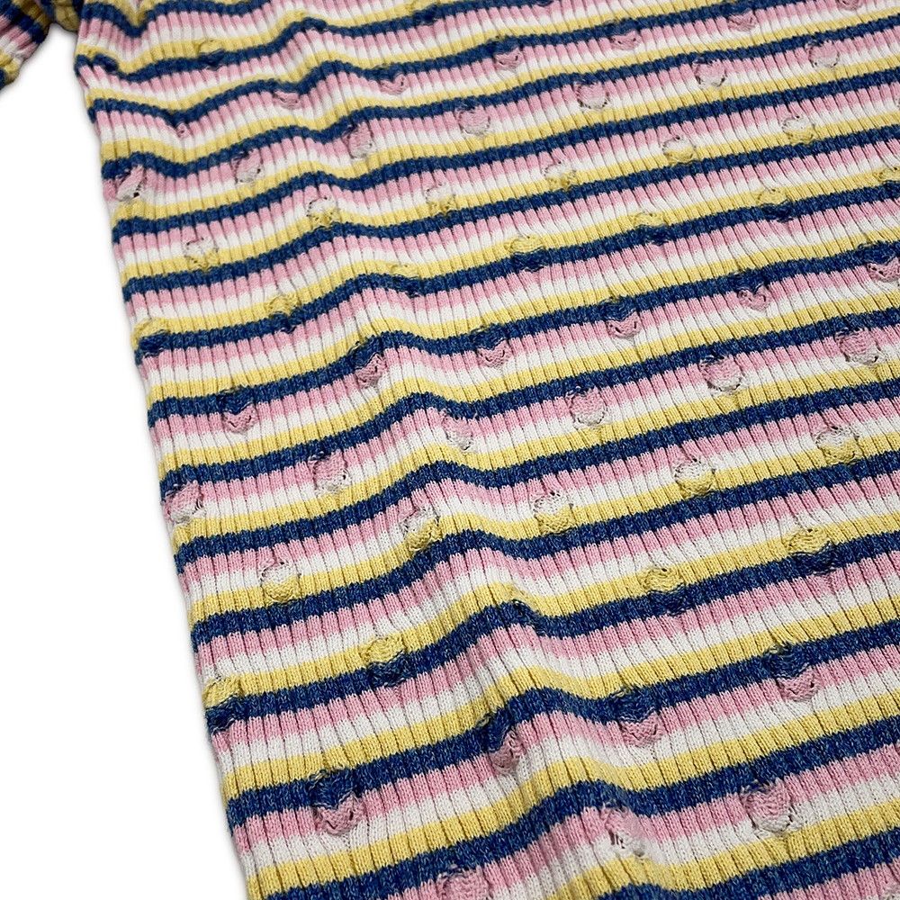 Chanel Knit Logo Border Short Sleeve 38 Top Sweater — view 4