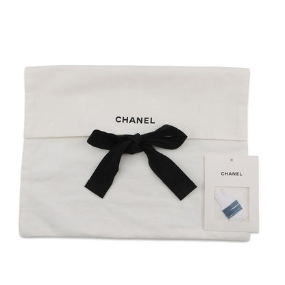 Chanel Knit Logo Border Short Sleeve 38 Top Sweater — view 8
