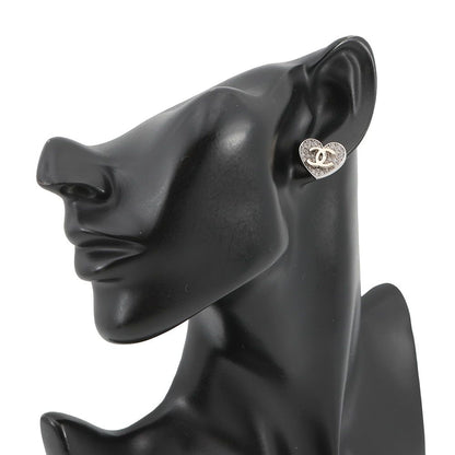 Chanel Earrings CC Logo Rhinestone — view 4