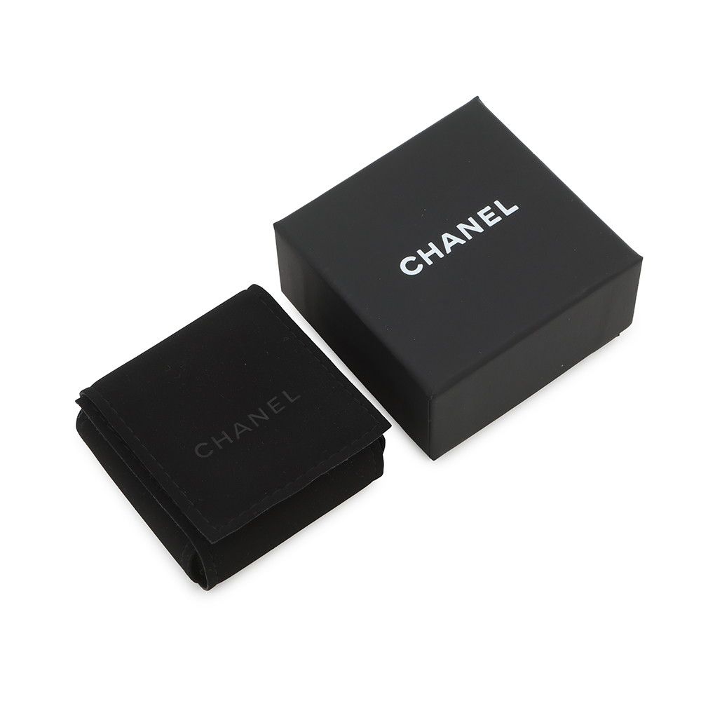 Chanel Earrings CC Logo Rhinestone — view 8