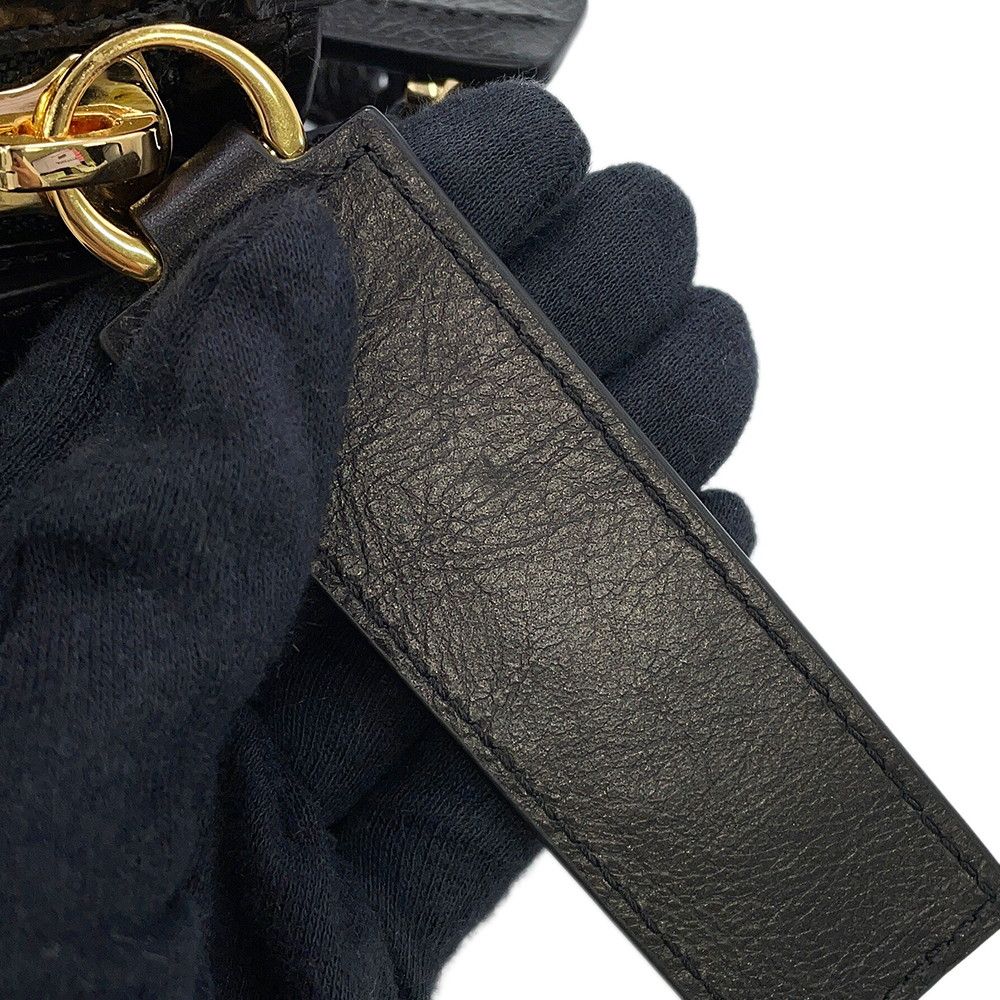 Dior Shoulder Bag Flat Macro Cannage D-journey Black — view 7