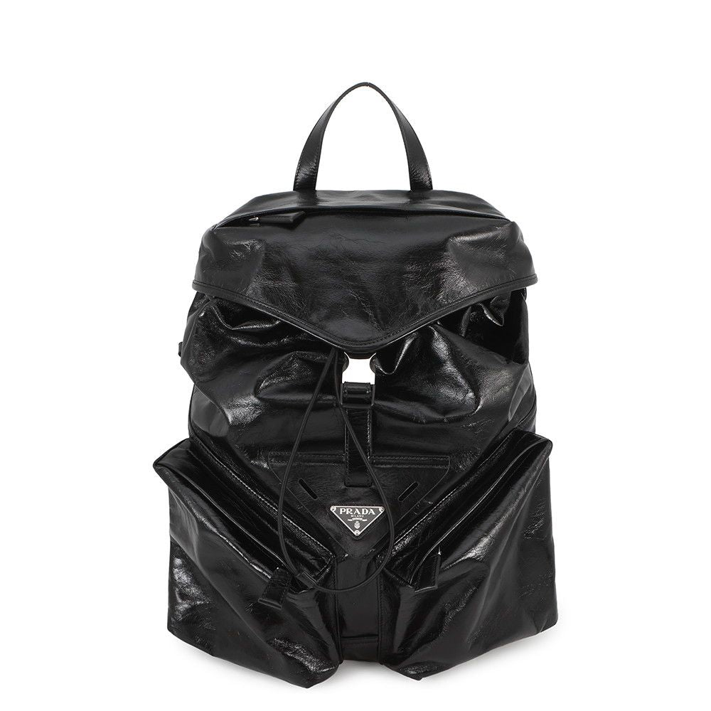 Prada Backpack Re-Nylon Black 2-Way Shoulder