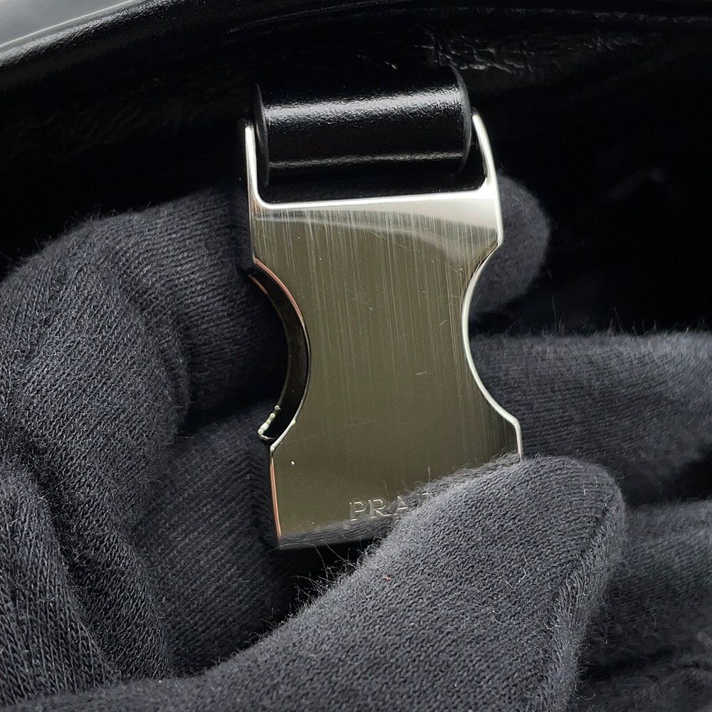 Prada Backpack Re-Nylon Black 2-Way Shoulder — view 8