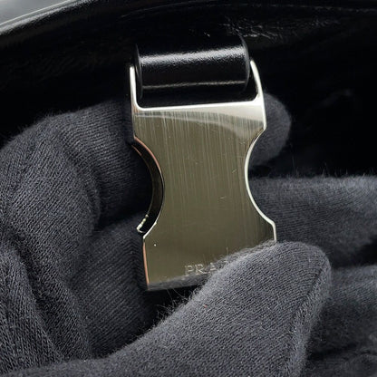 Prada Backpack Re-Nylon Black 2-Way Shoulder — view 8