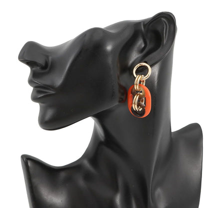 Hermes Earrings Eurydice PM Buffalo Horn Lacquer — view 4