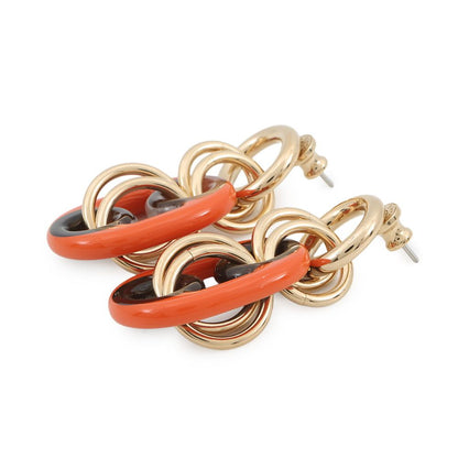 Hermes Earrings Eurydice PM Buffalo Horn Lacquer — view 2