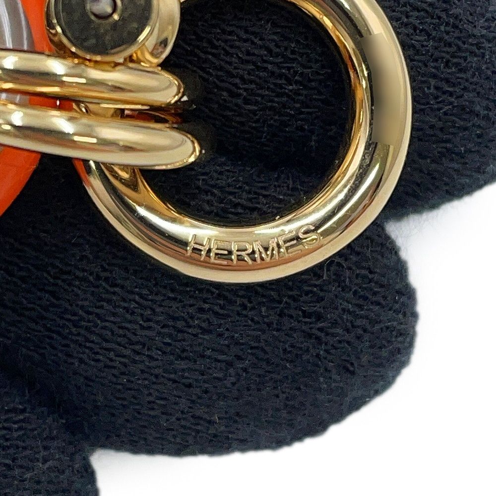 Hermes Earrings Eurydice PM Buffalo Horn Lacquer — view 5